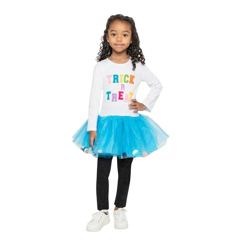 Counting Daisies Toddler & Girls 2-Piece Halloween Tutu Set 18M